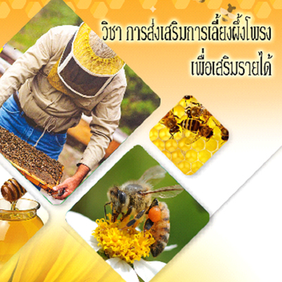 การส่งเสริมการเลี้ยงผึ้งโพรงเพื่อเสริมรายได้ (e-book)