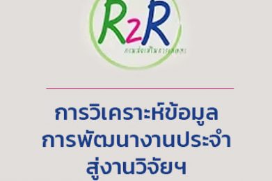 การวิเคราะห์ข้อมูล R2R