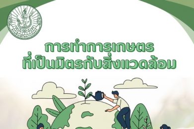 การทำการเกษตรที่เป็นมิตรกับสิ่งแวดล้อม